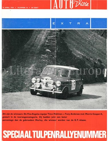 1964 AUTOVISIE MAGAZINE 18 DUTCH