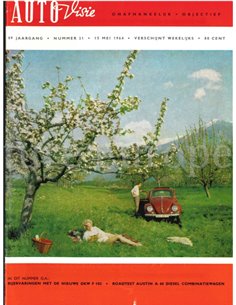 1964 AUTOVISIE MAGAZIN 21 NIEDERLÄNDISCH
