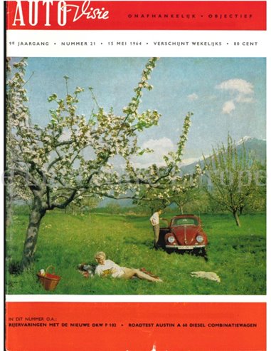 1964 AUTOVISIE MAGAZIN 21 NIEDERLÄNDISCH