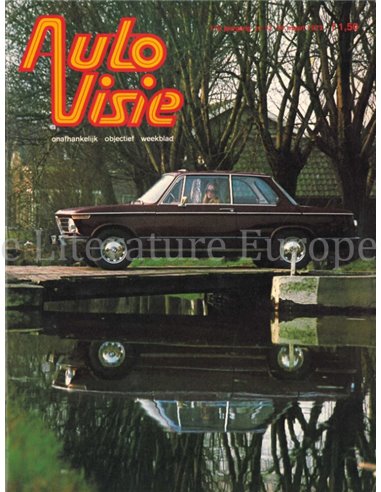 1972 AUTOVISIE MAGAZINE 12 NEDERLANDS
