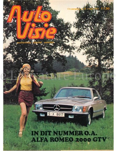 1972 AUTOVISIE MAGAZINE 14 NEDERLANDS