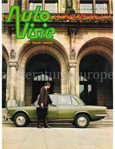 1972 AUTOVISIE MAGAZINE 18 DUTCH