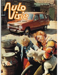 1972 AUTOVISIE MAGAZINE 20 NEDERLANDS