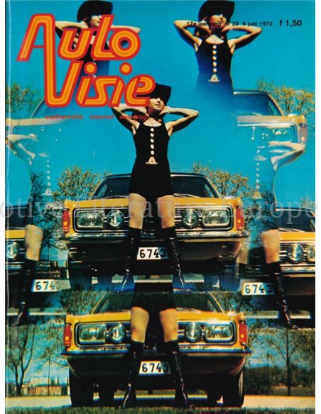 1972 AUTOVISIE MAGAZINE 23 NEDERLANDS