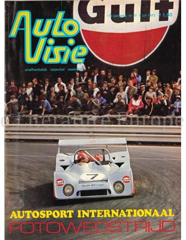 1972 AUTOVISIE MAGAZIN 27 NIEDERLÄNDISCH