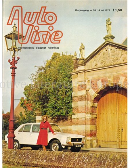 1972 AUTOVISIE MAGAZINE 28 DUTCH
