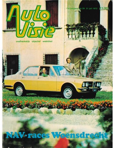 1972 AUTOVISIE MAGAZINE 29 NEDERLANDS