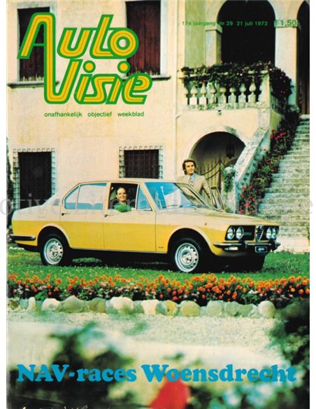 1972 AUTOVISIE MAGAZINE 29 DUTCH