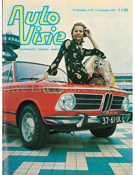 1972 AUTOVISIE MAGAZINE 32 DUTCH
