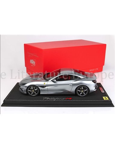 2021 FERRARI GRIGIO TITANIO METAL PORTOFINO M BBR MODELAUTO 0/24