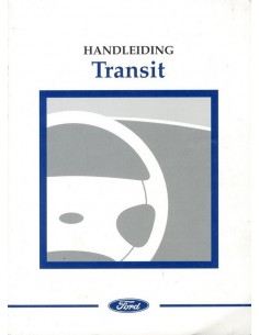 2000 FORD TRANSIT INSTRUCTIEBOEKJE NEDERLANDS