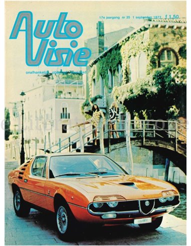 1972 AUTOVISIE MAGAZINE 35 NEDERLANDS