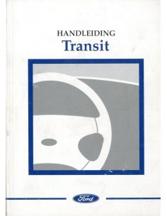 2000 FORD TRANSIT INSTRUCTIEBOEKJE NEDERLANDS