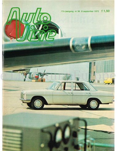 1972 AUTOVISIE MAGAZINE 36 NEDERLANDS
