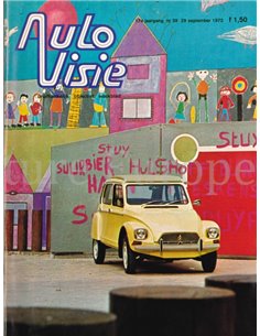 1972 AUTOVISIE MAGAZIN 39 NIEDERLÄNDISCH