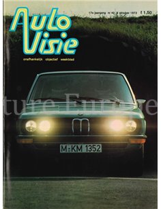 1972 AUTOVISIE MAGAZIN 40 NIEDERLÄNDISCH