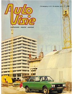 1972 AUTOVISIE MAGAZINE 42 DUTCH
