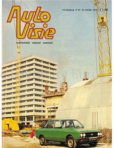 1972 AUTOVISIE MAGAZINE 42 DUTCH