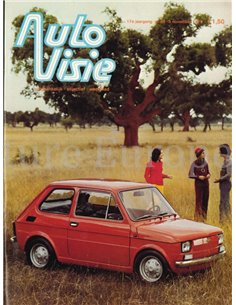 1972 AUTOVISIE MAGAZIN 44 NIEDERLÄNDISCH