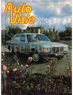 1972 AUTOVISIE MAGAZINE 48 DUTCH