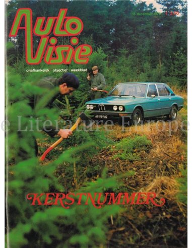 1972 AUTOVISIE MAGAZIN 51-52 NIEDERLÄNDISCH
