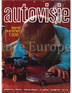 1968 AUTOVISIE MAGAZINE 51-52 DUTCH