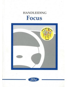 1999 FORD FOCUS INSTRUCTIEBOEKJE NEDERLANDS