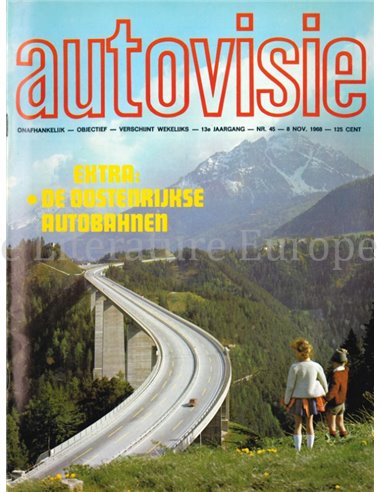 1968 AUTOVISIE MAGAZINE 45 DUTCH