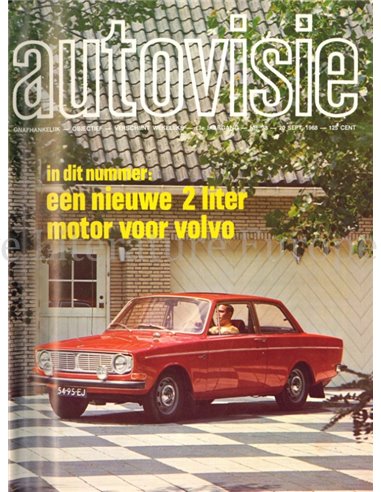 1968 AUTOVISIE MAGAZIN 38 NIEDERLÄNDISCH