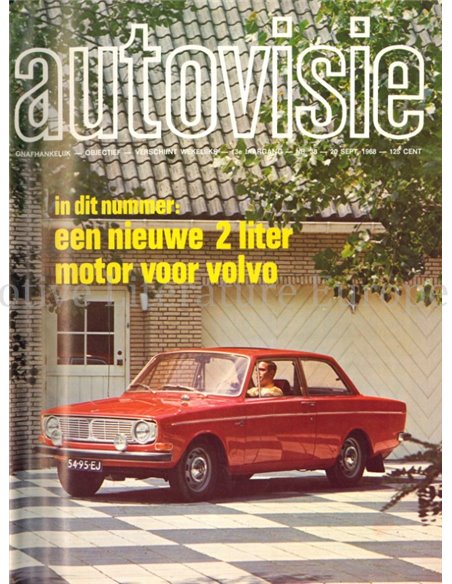 1968 AUTOVISIE MAGAZIN 38 NIEDERLÄNDISCH