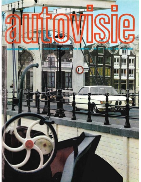 1968 AUTOVISIE MAGAZINE 33 NEDERLANDS
