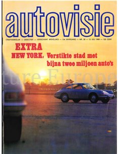 1968 AUTOVISIE MAGAZIN 28 NIEDERLÄNDISCH