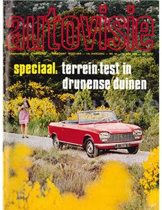 1968 AUTOVISIE MAGAZIN 24 NIEDERLÄNDISCH