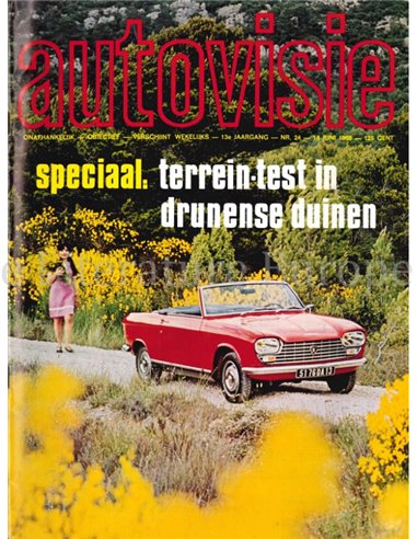 1968 AUTOVISIE MAGAZIN 24 NIEDERLÄNDISCH