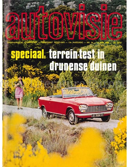 1968 AUTOVISIE MAGAZINE 24 DUTCH