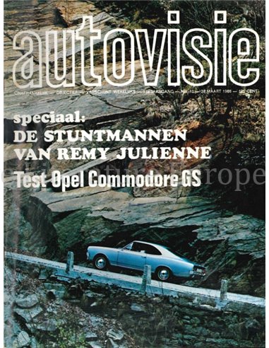 1968 AUTOVISIE MAGAZINE 13 DUTCH