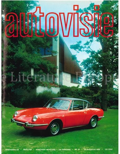 1968 AUTOVISIE MAGAZINE 34 NEDERLANDS