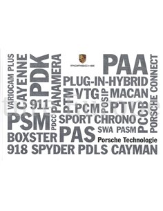 2017 PORSCHE TECHNOLOGIE  BROCHURE NEDERLANDS