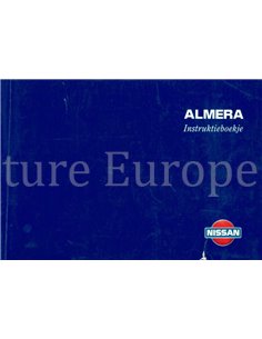 1996 NISSAN ALMERA BETRIEBSANLEITUNG NIEDERLÄNDISCH 