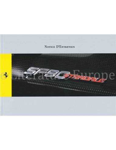 2020 FERRARI SF90 STRADALE OWNERS MANUAL FRENCH