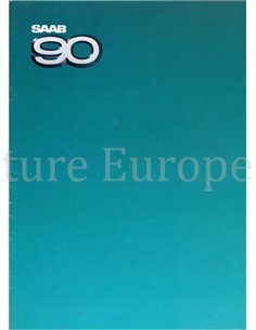 1985 SAAB 90 BROCHURE NEDERLANDS