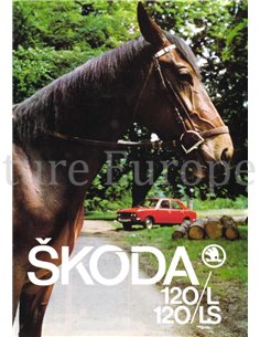 1971 SKODA 100 BROCHURE DUITS