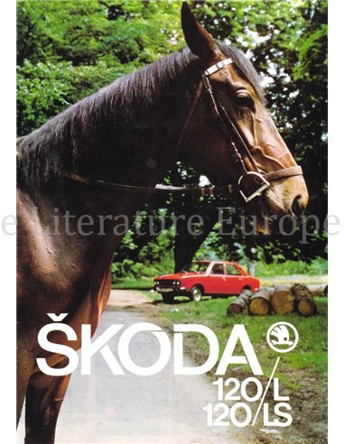 1971 SKODA 100 BROCHURE GERMAN