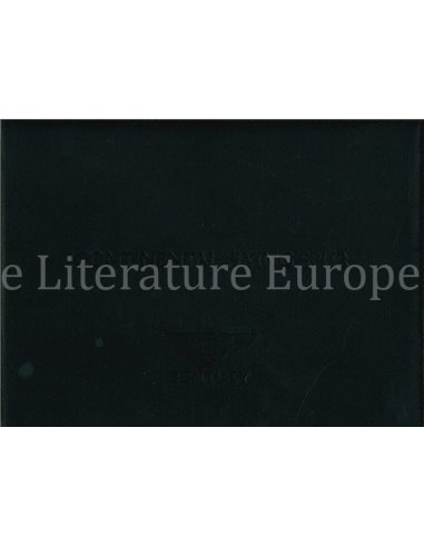 2005 BENTLEY CONTINENTAL FLYING SPUR BETRIEBSANLEITUNG DEUTSCH