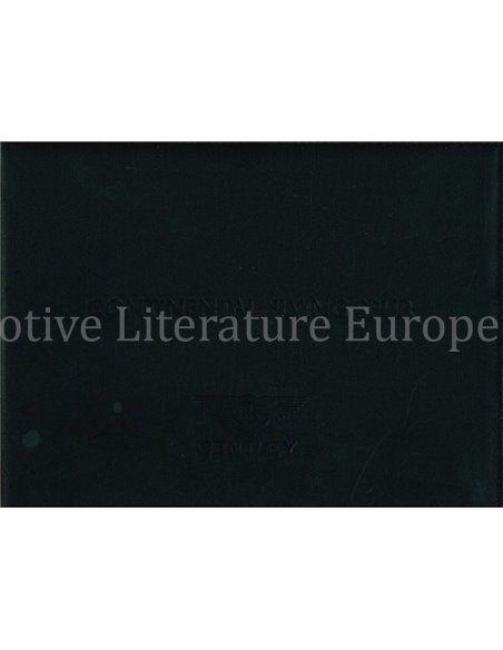 2005 BENTLEY CONTINENTAL FLYING SPUR BETRIEBSANLEITUNG DEUTSCH