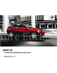 2009 BMW X6 BROCHURE NEDERLANDS