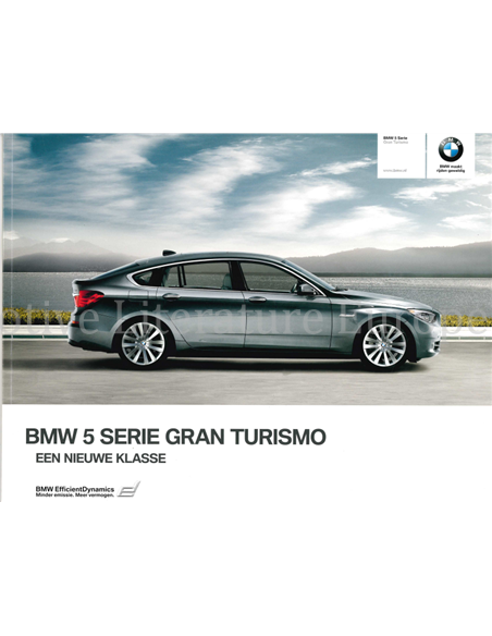 2010 BMW 5 SERIE GRAN TURISMO BROCHURE NEDERLANDS