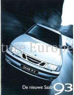 1998 SAAB 9-3 BROCHURE NEDERLANDS