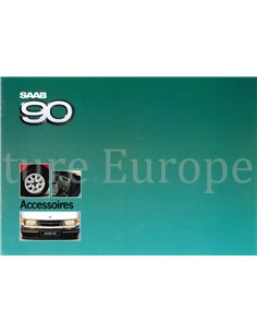 1985 SAAB 90 ACCESSOIRES BROCHURE NEDERLANDS