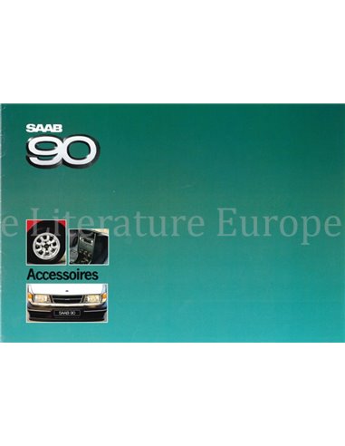 1985 SAAB 90 ACCESSOIRIES BROCHURE DUTCH